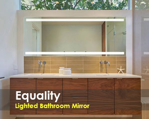 Equality Bathroom Lighted Mirror