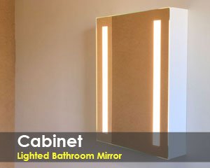 LED Bathroom Mirror Cabinet