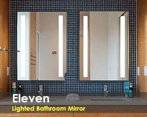 Eleven Bathroom Lighted Mirror