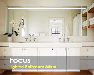 Focus Bathroom Lighted Mirror