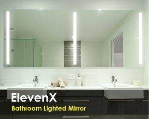 Mirrors with integrated on sale lighting