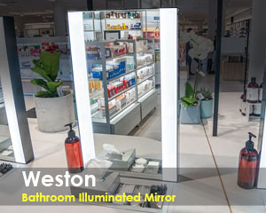 Weston Bathroom Lighted Mirror