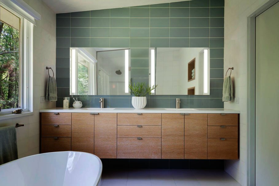 Lighted Bathroom Mirror