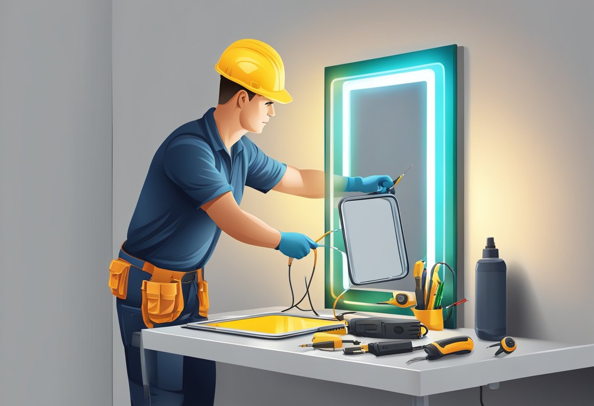 Do You Need An Electrician To Install A LED Mirror? Clearlight Designs